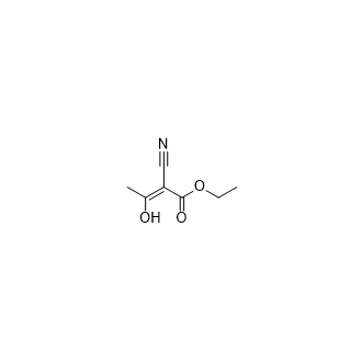 (Z)-2-氰基-3-羟基丁-2-烯酸乙酯,(Z)-ethyl 2-cyano-3-hydroxybut-2-enoate