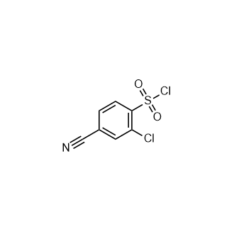 2-氯-4-氰苯-1-磺酰氯,2-Chloro-4-cyanobenzene-1-sulfonyl chloride