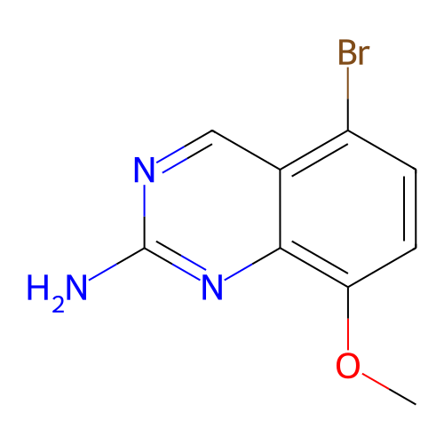 5-溴-8-甲氧基喹唑啉-2-胺,5-Bromo-8-methoxyquinazolin-2-amine