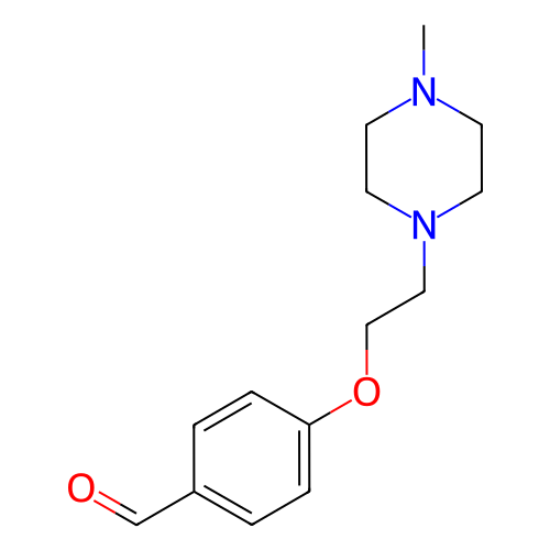 4-[2-(4-甲基-1-哌嗪基)乙氧基]苯甲醛,4-[2-(4-Methyl-1-piperazinyl)ethoxy]benzaldehyde