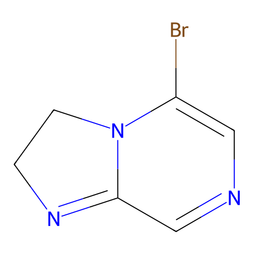 5-溴-2,3-二氫咪唑并[1,2-a]吡嗪,5-Bromo-2,3-dihydroimidazo[1,2-a]pyrazine