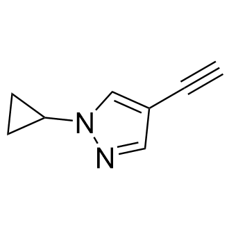 1-环丙基-4-乙炔基-1H-吡唑,1-Cyclopropyl-4-ethynyl-1H-pyrazole