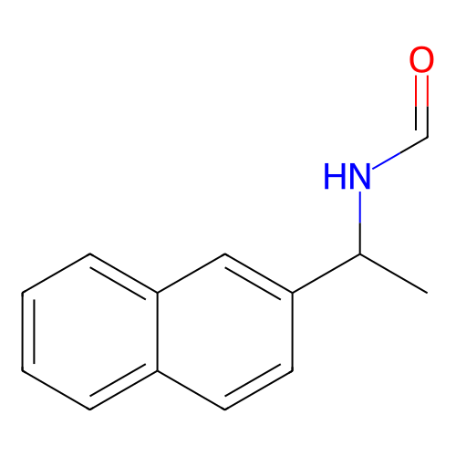 N-[1-(2-萘基)乙基]甲酰胺,N-[1-(2-Naphthalenyl)ethyl]formamide
