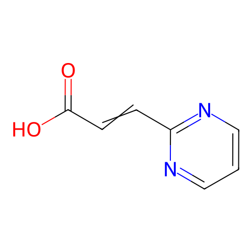 3-(2-嘧啶基)-2-丙烯酸,3-(2-Pyrimidinyl)-2-propenoic acid