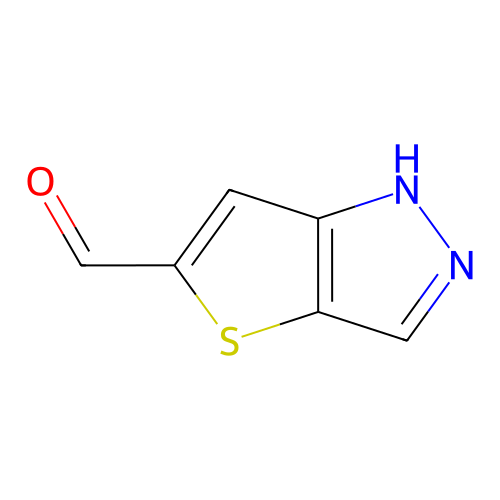 1H-噻吩并[3,2-c]吡唑-5-甲醛,1H-Thieno[3,2-c]pyrazole-5-carbaldehyde