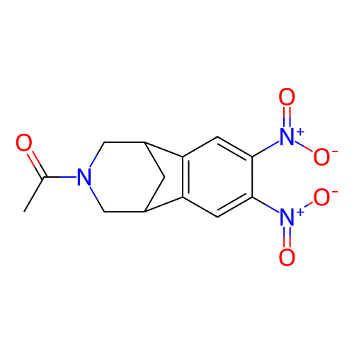1-(7,8-二硝基-1,2,4,5-四氢-3H-1,5-甲苯并[d]氮杂-3-基)乙-1-酮,1-(7,8-Dinitro-1,2,4,5-tetrahydro-3H-1,5-methanobenzo[d]azepin-3-yl)ethan-1-one