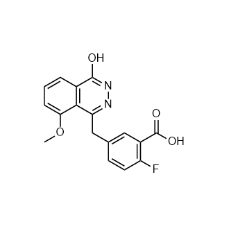 2-氟-5-((8-甲氧基-4-氧代-3,4-二氫酞嗪-1-基)甲基)苯甲酸,2-Fluoro-5-((8-methoxy-4-oxo-3,4-dihydrophthalazin-1-yl)methyl)benzoic acid