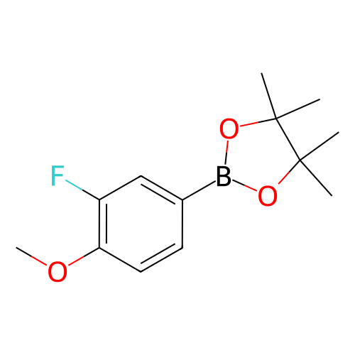 2-(3-氟-4-甲氧基苯基)-4,4,5,5-四甲基-1,3,2-二氧杂硼杂环戊烷,2-(3-Fluoro-4-methoxyphenyl)-4,4,5,5-tetramethyl-1,3,2-dioxaborolane