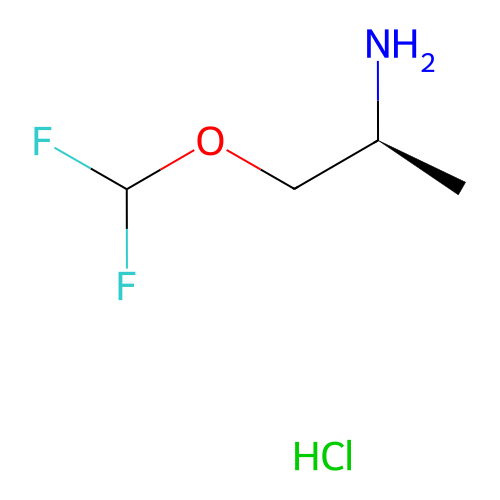 (S)-1-(二氟甲氧基)丙-2-胺鹽酸鹽,(S)-1-(Difluoromethoxy)propan-2-amine hydrochloride