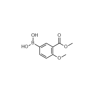 (4-甲氧基-3-(甲氧基羰基)苯基)硼酸,(4-Methoxy-3-(methoxycarbonyl)phenyl)boronic acid