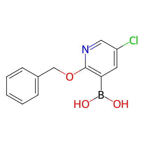 (2-(苄氧基)-5-氯吡啶-3-基)硼酸,(2-(Benzyloxy)-5-chloropyridin-3-yl)boronic acid