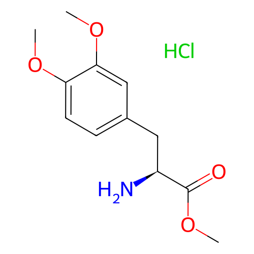 (S)-2-氨基-3-(3,4-二甲氧基苯基)丙酸甲酯盐酸盐,(S)-Methyl 2-amino-3-(3,4-dimethoxyphenyl)propanoate hydrochloride