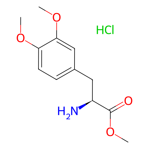 (S)-2-氨基-3-(3,4-二甲氧基苯基)丙酸甲酯鹽酸鹽,(S)-Methyl 2-amino-3-(3,4-dimethoxyphenyl)propanoate hydrochloride