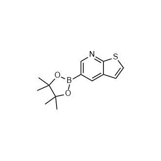 5-(4,4,5,5-四甲基-1,3,2-二噁硼烷-2-基)-噻吩并[2,3-b]吡啶,5-(4,4,5,5-Tetramethyl-1,3,2-dioxaborolan-2-yl)thieno[2,3-b]pyridine