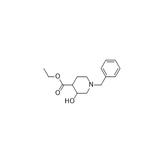 1-苄基-3-羟基哌啶-4-羧酸乙酯,Ethyl 1-benzyl-3-hydroxypiperidine-4-carboxylate