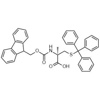 N-[(9H-芴-9-基甲氧基)羰基]-2-甲基-S-(三苯甲基)-L-半胱氨酸,N-[(9H-Fluoren-9-ylmethoxy)carbonyl]-2-methyl-S-(triphenylmethyl)-L-cysteine