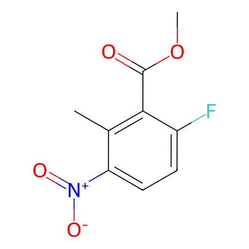 6-氟-2-甲基-3-硝基苯甲酸甲酯,Methyl 6-fluoro-2-methyl-3-nitrobenzoate