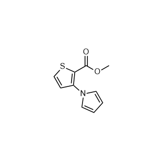 3-(1H-吡咯-1-基)噻吩-2-羧酸甲酯,Methyl 3-(1H-pyrrol-1-yl)thiophene-2-carboxylate