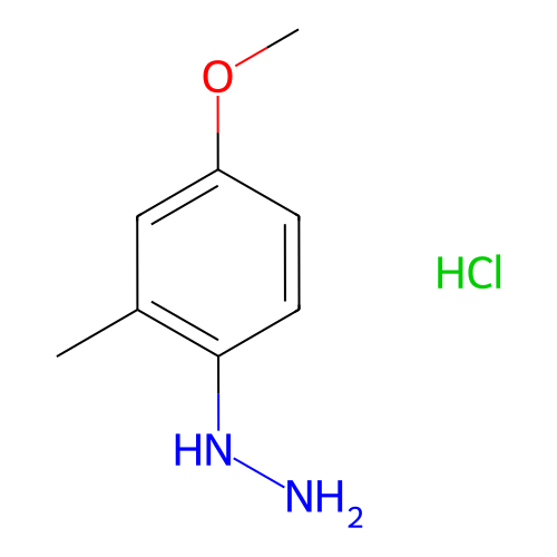 (4-甲氧基-2-甲基苯基)肼盐酸盐,(4-Methoxy-2-methylphenyl)hydrazine hydrochloride