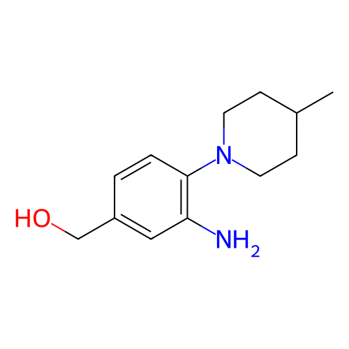 (3-氨基-4-(4-甲基哌嗪-1-基)苯基)甲醇,(3-Amino-4-(4-methylpiperidin-1-yl)phenyl)methanol