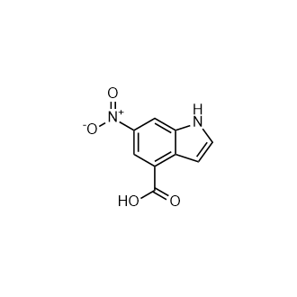 6-硝基-1H-吲哚-4-羧酸,6-Nitro-1H-indole-4-carboxylic acid