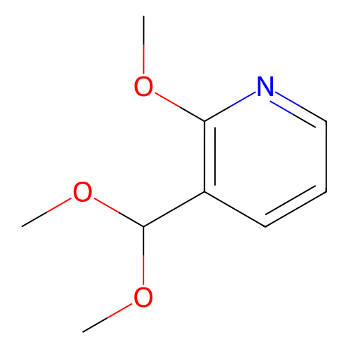 3-(二甲氧基甲基)-2-甲氧基吡啶,3-(Dimethoxymethyl)-2-methoxypyridine