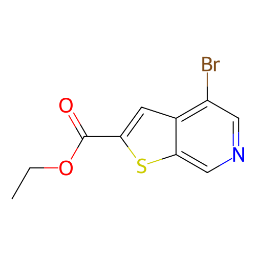 4-溴噻吩并[2,3-c]吡啶-2-羧酸乙酯,Ethyl 4-bromothieno[2,3-c]pyridine-2-carboxylate