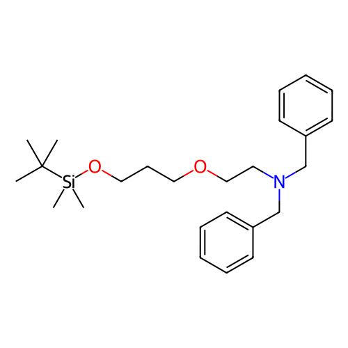 N,N-二苄基-2-(3-((叔丁基二甲基甲硅烷基)氧基)丙氧基)乙胺,N,N-Dibenzyl-2-(3-((tert-butyldimethylsilyl)oxy)propoxy)ethanamine