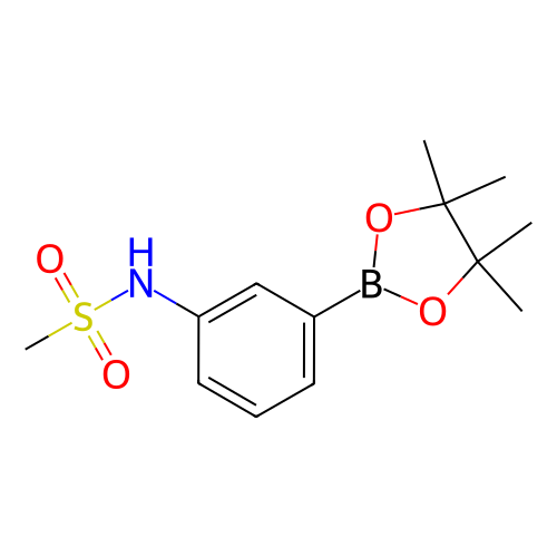 N-(3-(4,4,5,5-四甲基-1,3,2-二氧硼杂环戊烷-2-基)苯基)甲磺酰胺,N-(3-(4,4,5,5-Tetramethyl-1,3,2-dioxaborolan-2-yl)phenyl)methanesulfonamide