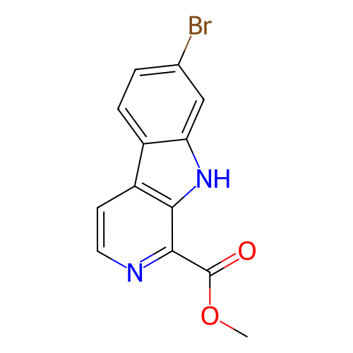 7-溴-9H-吡啶并[3,4-b]吲哚-1-羧酸甲酯,Methyl 7-bromo-9H-pyrido[3,4-b]indole-1-carboxylate