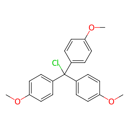 4,4',4'-三甲氧基苯甲基氯,4,4',4''-(Chloromethanetriyl)tris(methoxybenzene)