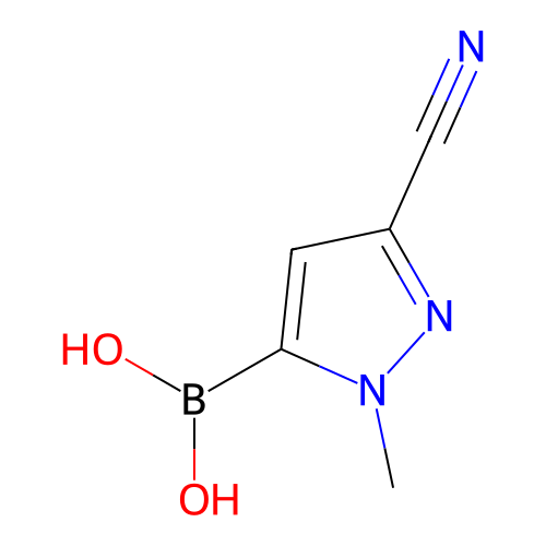 (3-氰基-1-甲基-1H-吡唑-5-基)硼酸,(3-Cyano-1-methyl-1H-pyrazol-5-yl)boronic acid