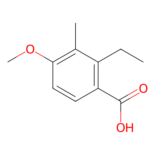 2-乙基-4-甲氧基-3-甲基苯甲酸,2-Ethyl-4-methoxy-3-methylbenzoic acid