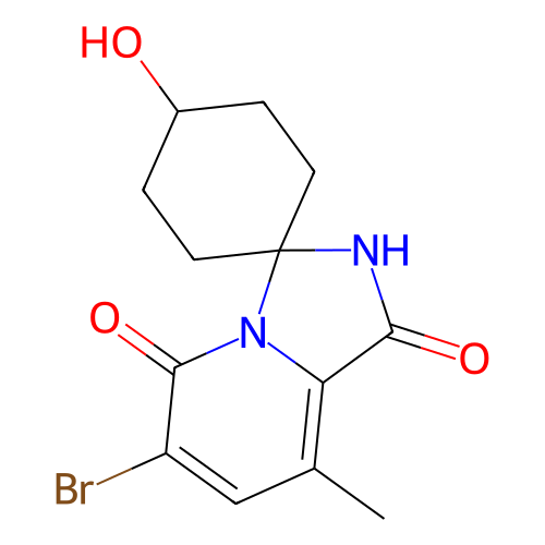 6'-溴-4-羥基-8'-甲基-2'H-螺[環(huán)己烷-1,3'-咪唑并[1,5-a]吡啶]-1',5'-二酮,6'-Bromo-4-hydroxy-8'-methyl-2'H-spiro[cyclohexane-1,3'-imidazo[1,5-a]pyridine]-1',5'-dione