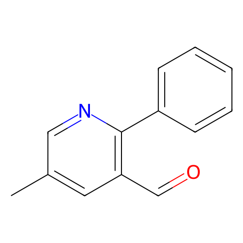 5-甲基-2-苯基吡啶-3-甲醛,5-Methyl-2-phenylpyridine-3-carboxaldehyde