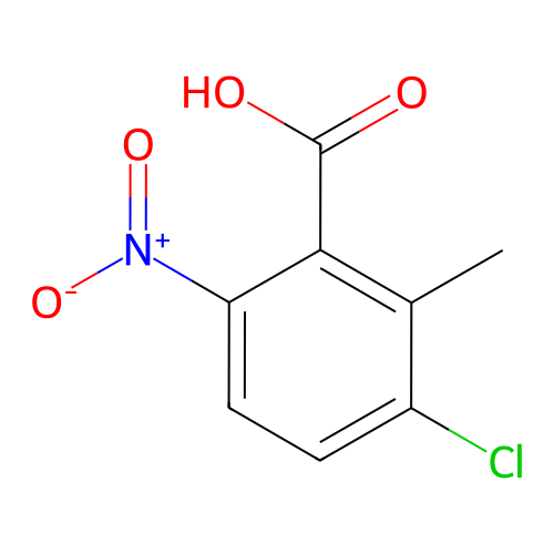 3-氯-2-甲基-6-硝基苯甲酸,3-Chloro-2-methyl-6-nitrobenzoic acid