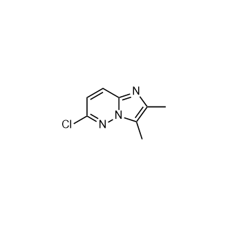 6-氯-2,3-二甲基咪唑并[1,2-b]哒嗪,6-Chloro-2,3-dimethylimidazo[1,2-b]pyridazine