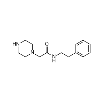 N-苯乙基-2-(哌嗪-1-基)乙酰胺,N-phenethyl-2-(piperazin-1-yl)acetamide