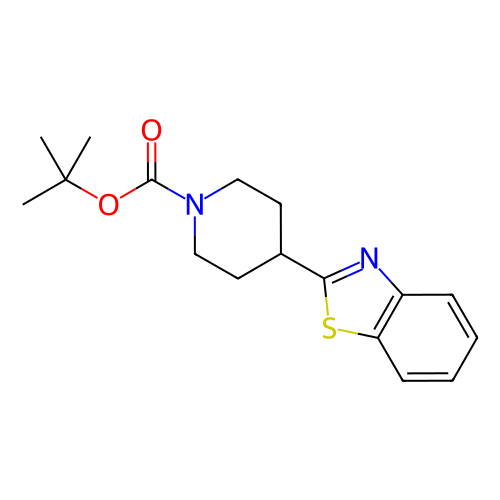 4-(苯并[d]噻唑-2-基)哌啶-1-羧酸叔丁酯,tert-Butyl 4-(benzo[d]thiazol-2-yl)piperidine-1-carboxylate