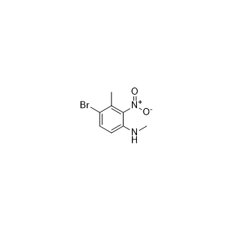 4-溴-N-甲基-3-甲基-2-硝基苯胺,4-Bromo-N-methyl-3-methyl-2-nitroaniline