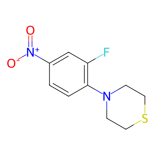 4-(2-氟-4-硝基苯基)硫代吗啉,4-(2-Fluoro-4-Nitrophenyl)Thiomorpholine
