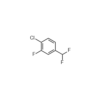 1-氯-4-(二氟甲基)-2-氟苯,1-Chloro-4-(difluoromethyl)-2-fluoro-benzene