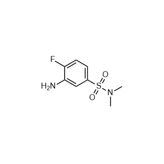 3-氨基-4-氟-N,N-二甲基苯磺酰胺,3-Amino-4-fluoro-N,N-dimethylbenzenesulfonamide