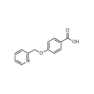 4-(吡啶-2-基甲氧基)苯甲酸,4-(Pyridin-2-ylmethoxy)benzoic acid