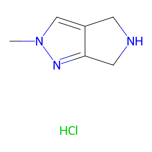 2-甲基-2,4,5,6-四氢吡咯并[3,4-c]吡唑二盐酸盐,2-Methyl-2,4,5,6-tetrahydropyrrolo[3,4-c]pyrazole dihydrochloride