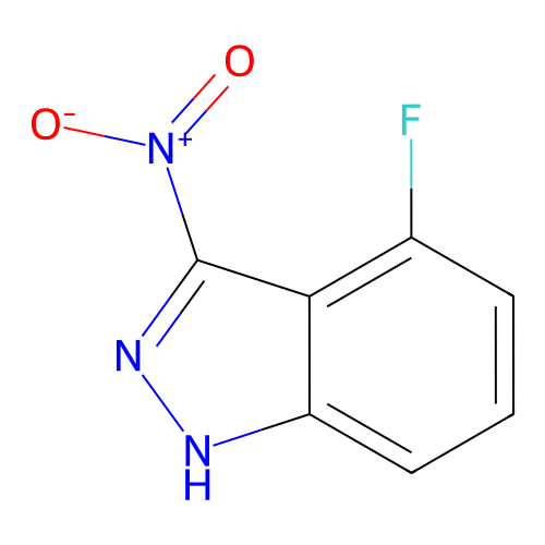 4-氟-3-硝基-1H-吲唑,4-Fluoro-3-nitro-1H-indazole