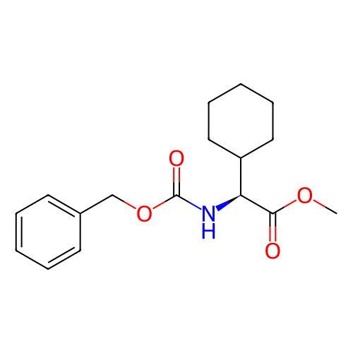 (S)-2-((((苄氧基)羰基)氨基)-2-环己基乙酸甲酯,(S)-methyl 2-(((benzyloxy)carbonyl)amino)-2-cyclohexylacetate