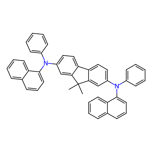9,9-二甲基-2,7-双[N-(1-萘基)-N-苯基氨基]芴,9,9-Dimethyl-2,7-bis[N-(1-naphthyl)-N-phenylamino]fluorene