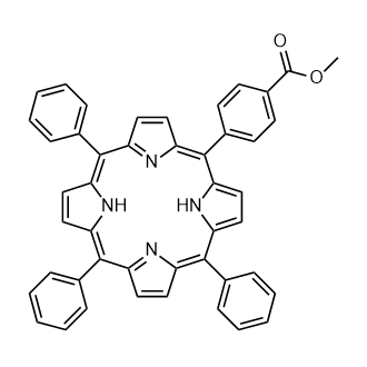 5-(4-甲氧羰基苯基)-10,15,2-三苯基卟吩,5-(4-Methoxycarbonylphenyl)-10,15,20-triphenylporphyrin
