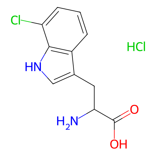 2-氨基-3-(7-氯-1H-吲哚-3-基)丙酸(盐酸盐),2-Amino-3-(7-chloro-1H-indol-3-yl)propanoic acid (hydrochloride)